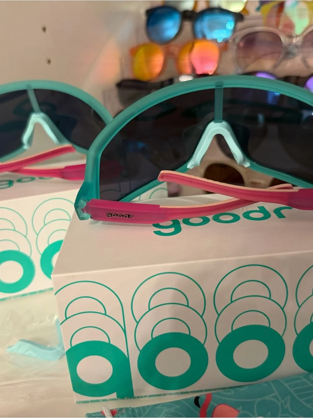 Goodr Wrap G Sunglasses “Save a Bull ride a Rodeo Clown” Buy one get one